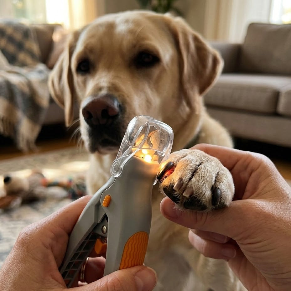 LumiClip™ –Trim Your Dog’s Nails Without Fear