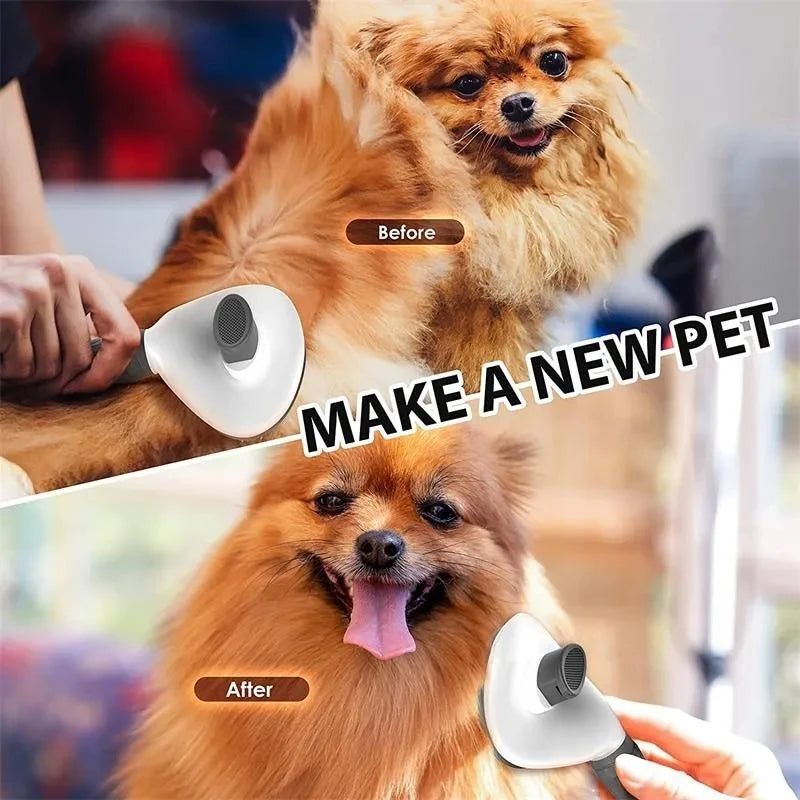 Finity Self-Cleaning Pet Brush